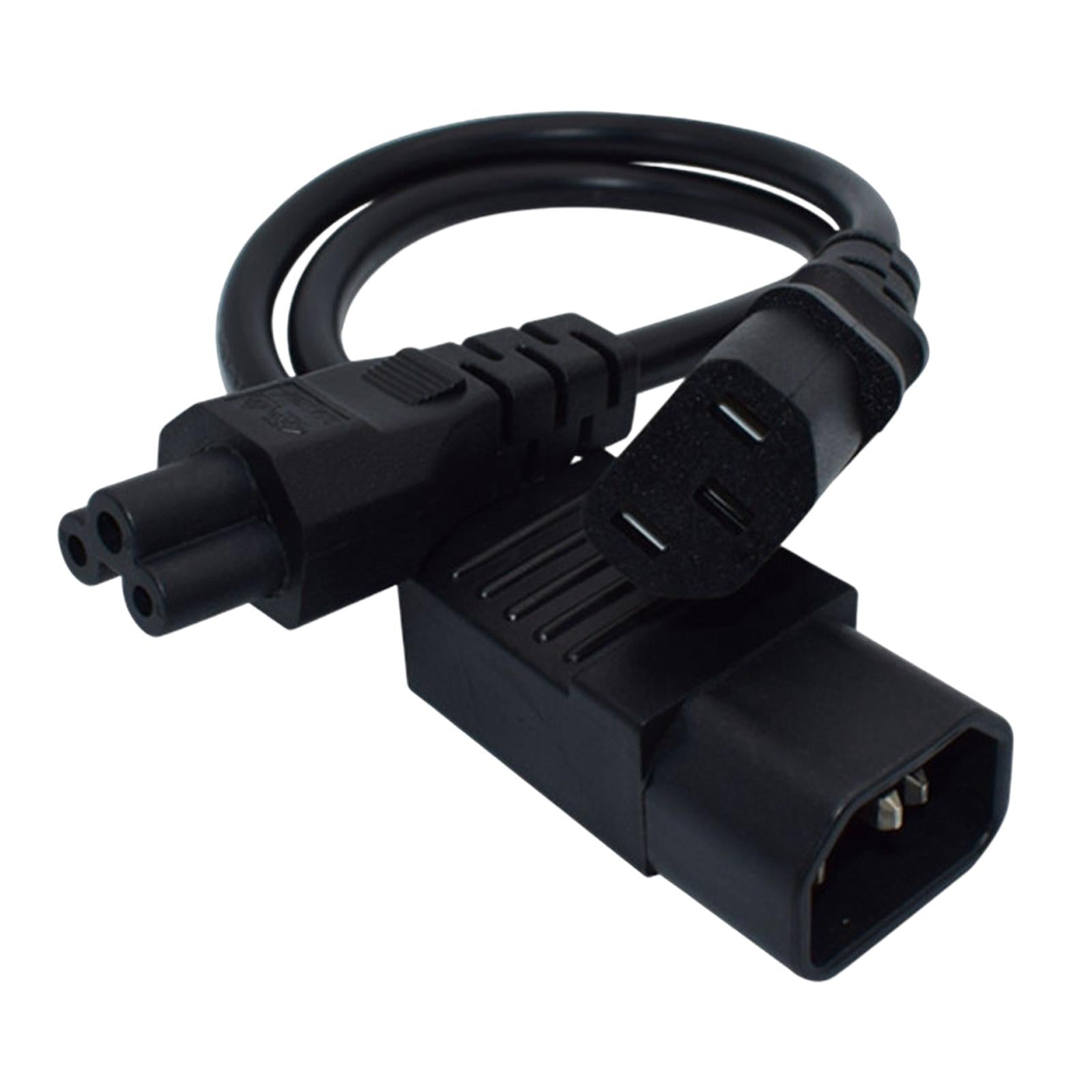 IEC320 C14 to IEC320 C13+C5 Y Splitter Power Ups Server Kit Splitter for PC