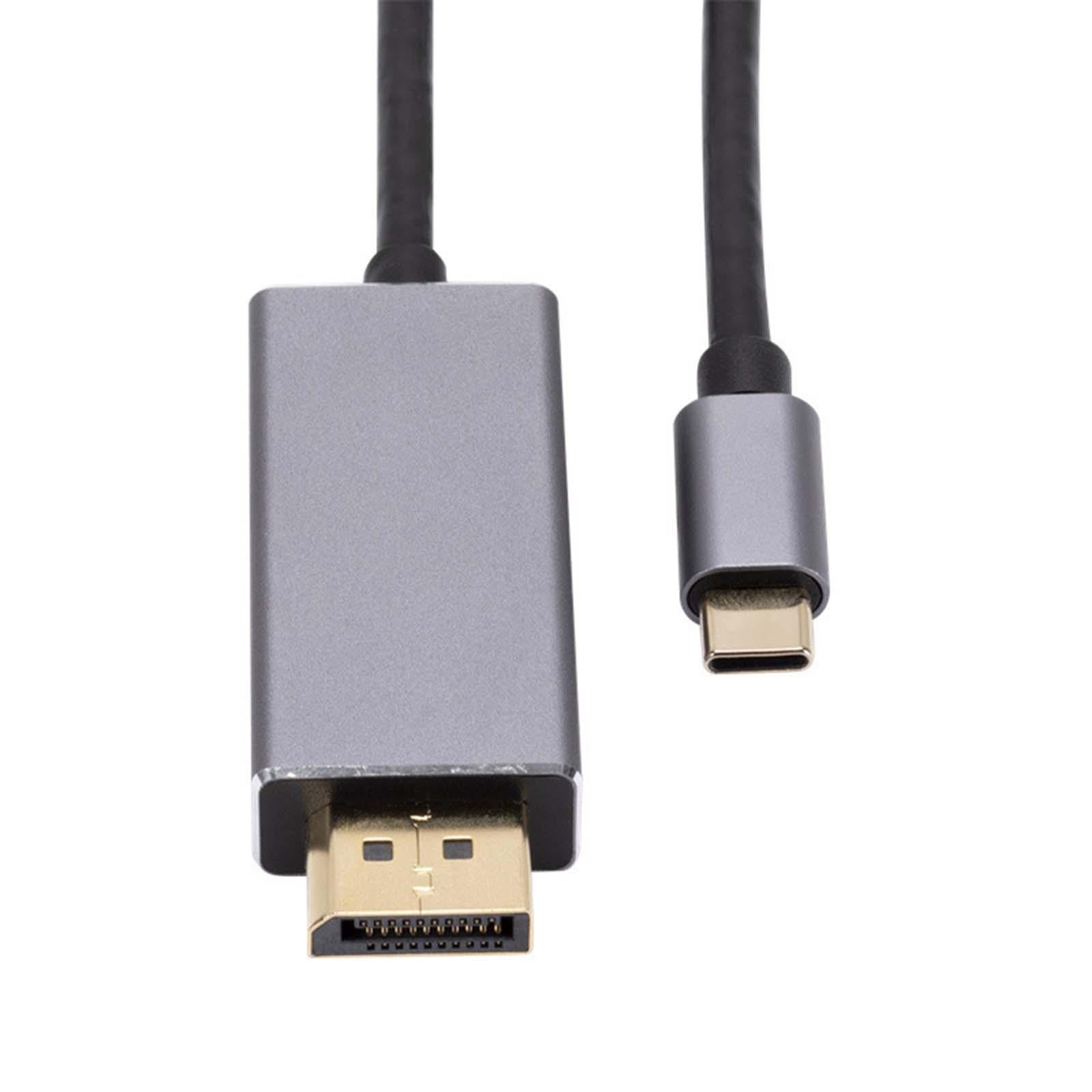 8K DisplayPort Cable 1.8M Cable USB C to DP Cable Sturdy for Projector