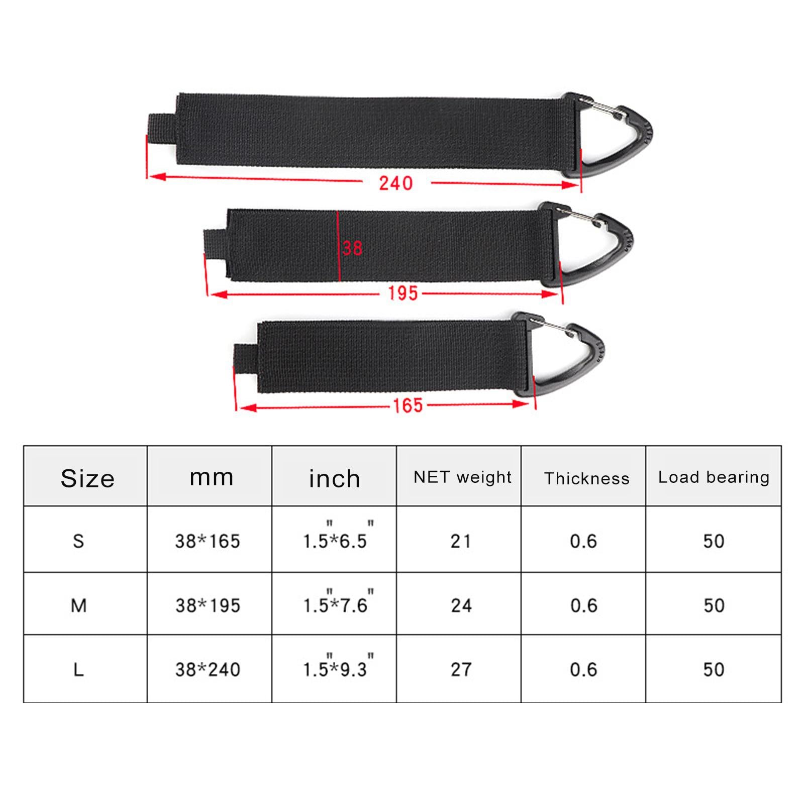 Fixing Belt Nylon Cable Organizer Multipurpose Camping House Truck S