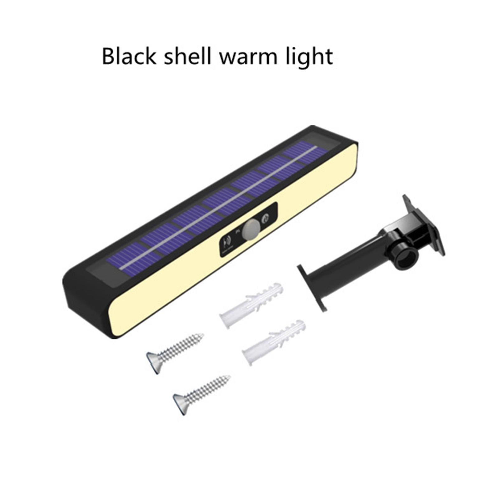 38Pcs LED Solar Light Wireless Motion Sensor Bright for Garden Yard Walkway Warm White