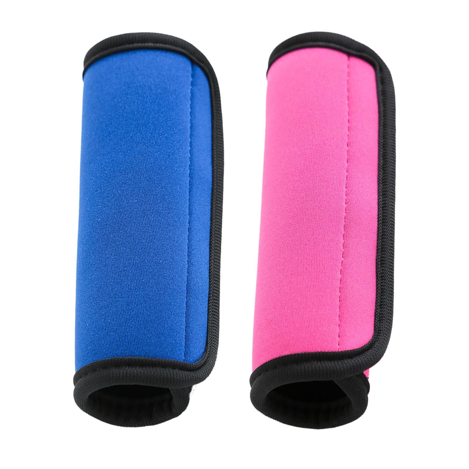 Universal Neoprene Handle Wraps Grip Travel Bag Suitcase Handle Cover Pink