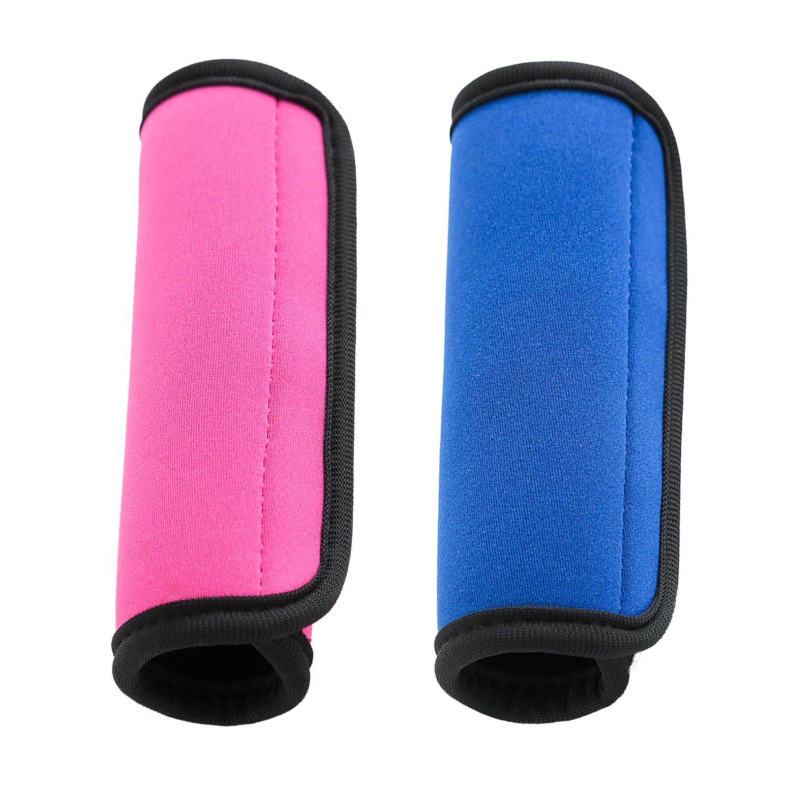 Universal Neoprene Handle Wraps Grip Travel Bag Suitcase Handle Cover Pink