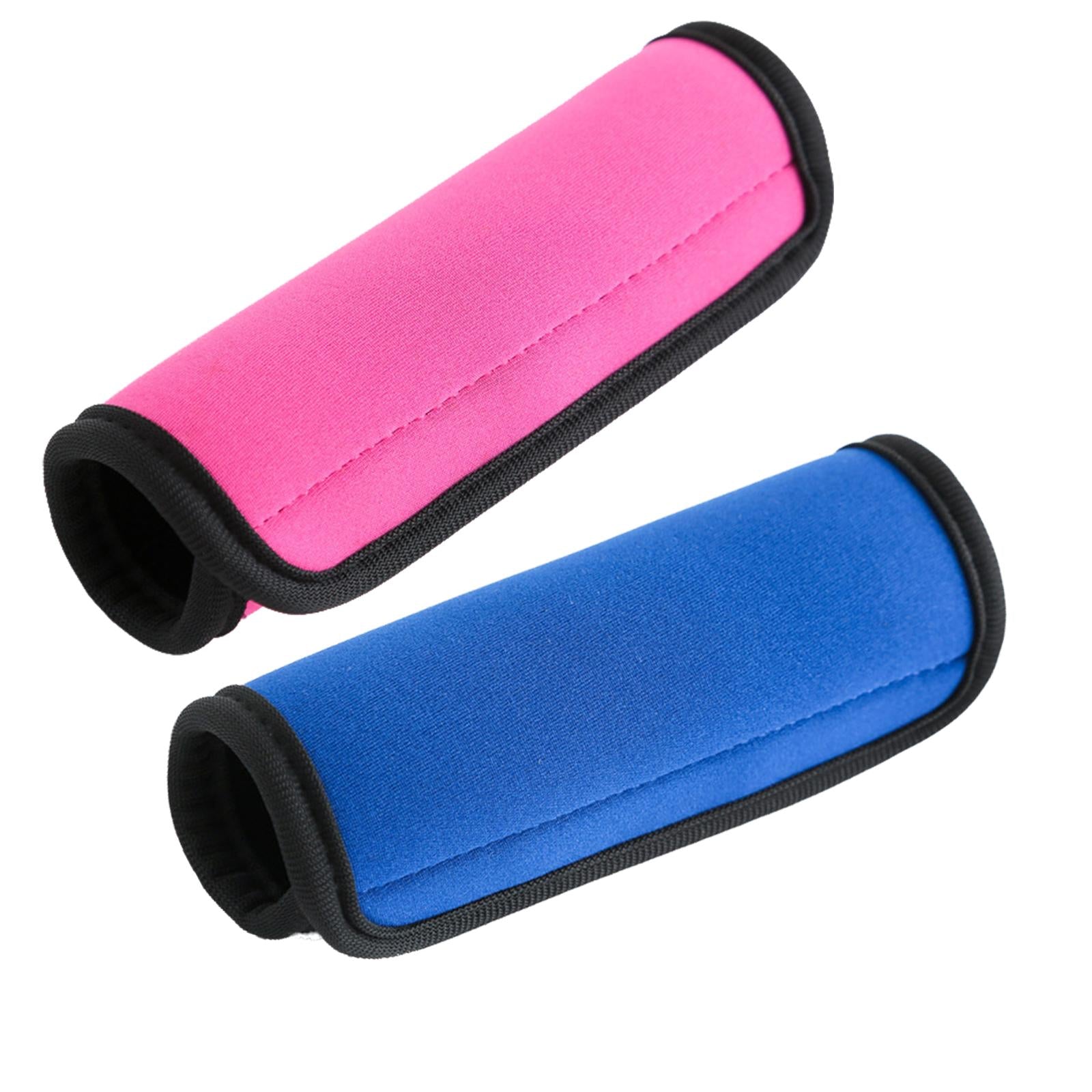 Universal Neoprene Handle Wraps Grip Travel Bag Suitcase Handle Cover Pink
