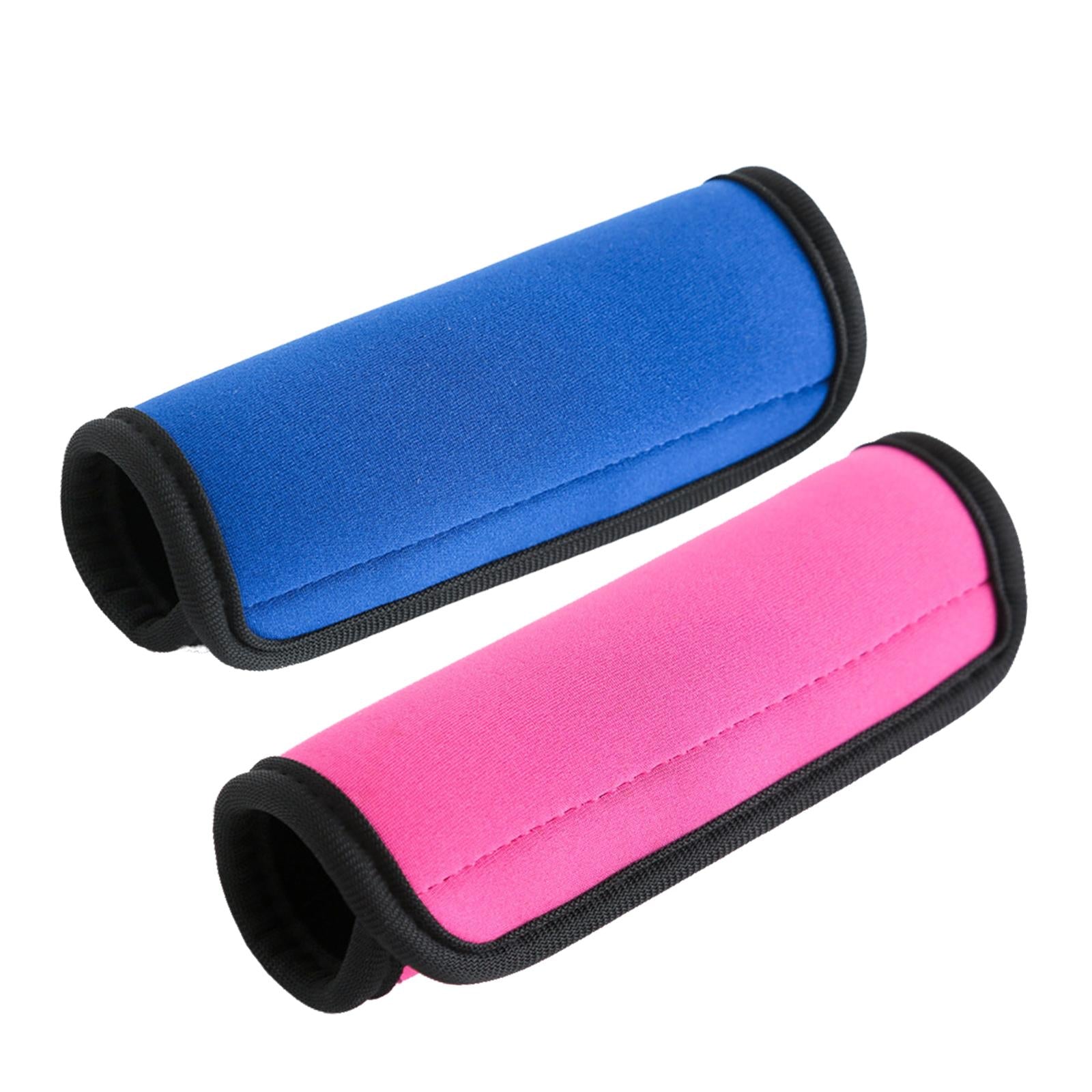 Universal Neoprene Handle Wraps Grip Travel Bag Suitcase Handle Cover Pink
