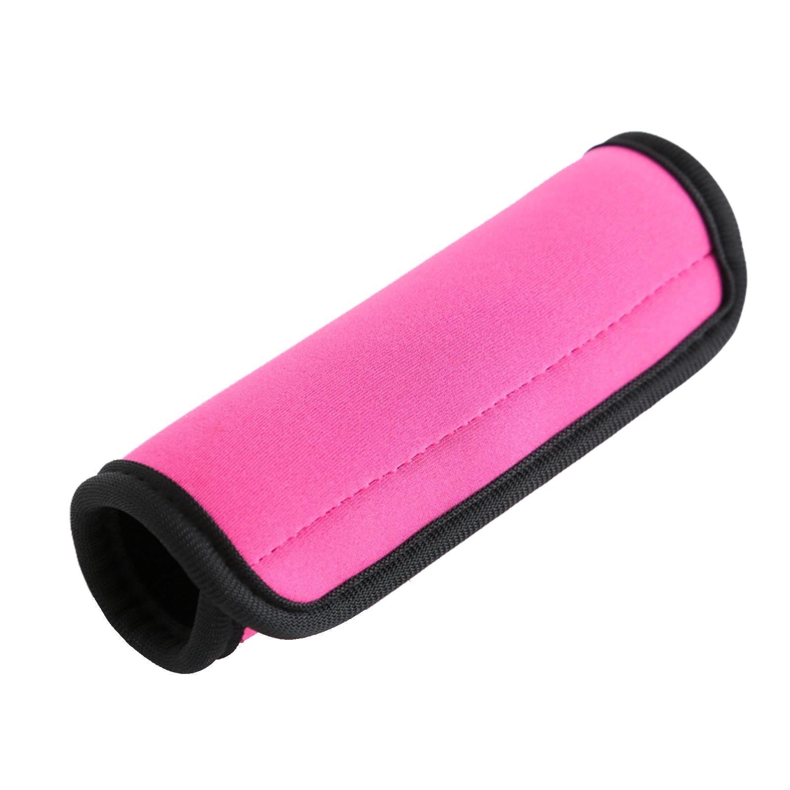 Universal Neoprene Handle Wraps Grip Travel Bag Suitcase Handle Cover Pink
