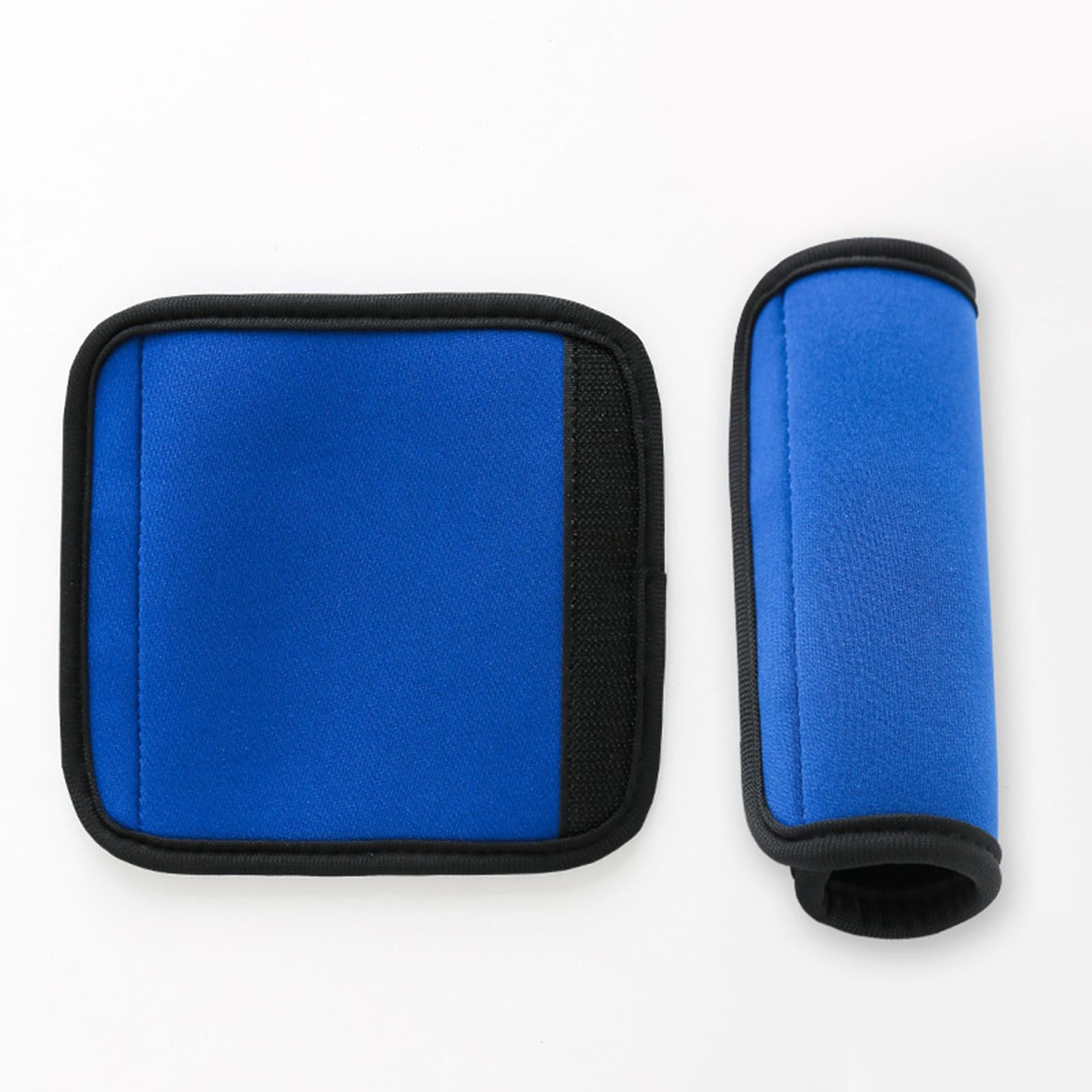 Universal Neoprene Handle Wraps Grip Travel Bag Suitcase Handle Cover Blue