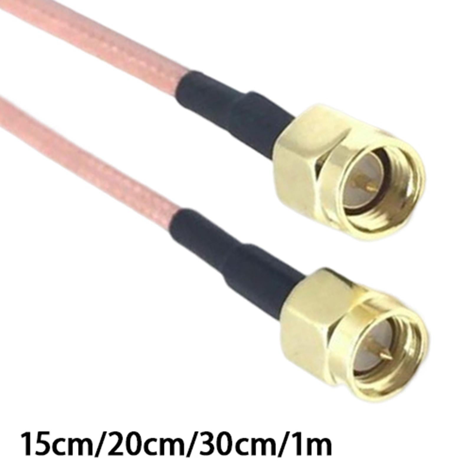 SMA Male to SMA Male Adapter RG316 Extension Cable for Extension Cable 300mm
