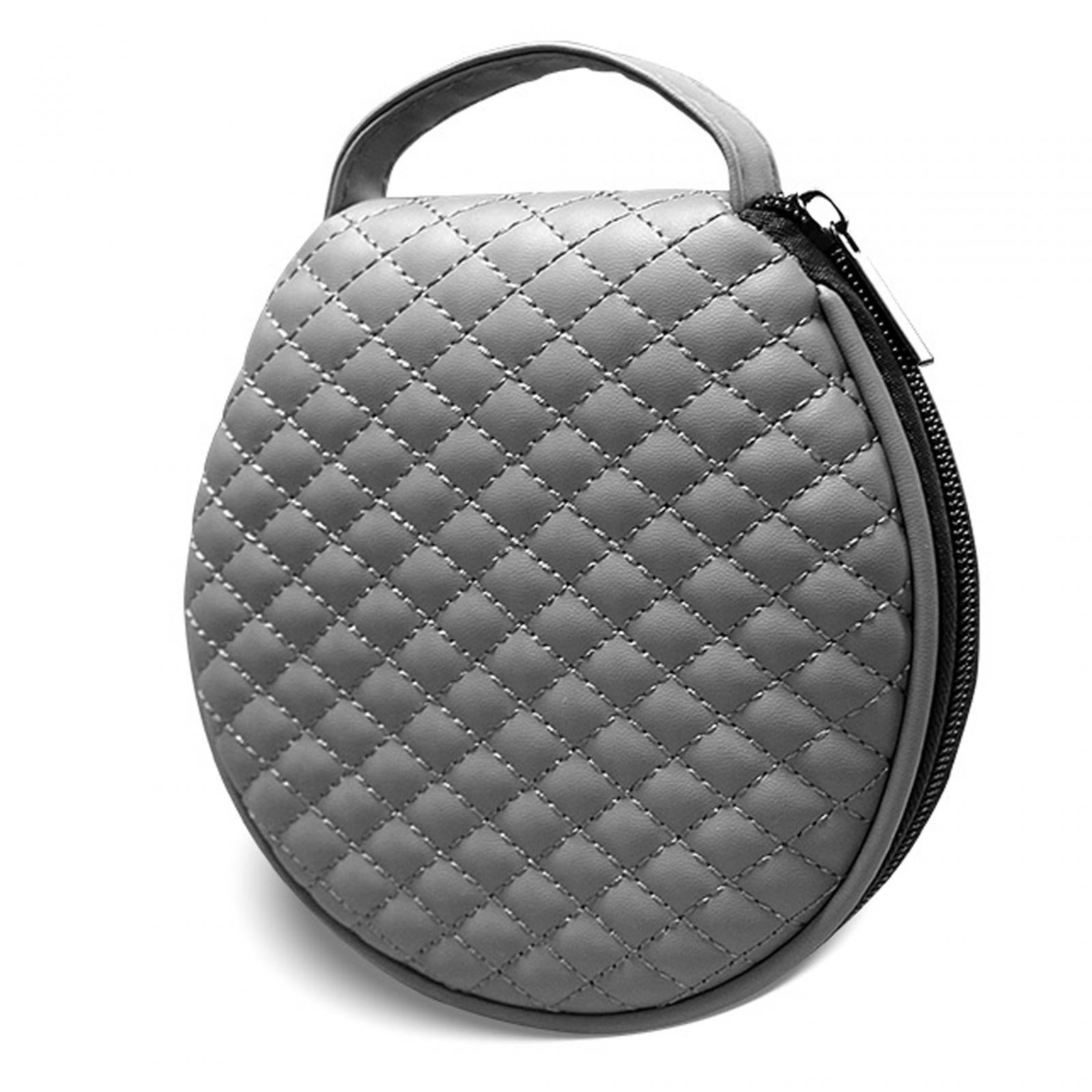 Portable CD Wallet Case Organizer PU 20 Capacity Prevent Scratch Grey