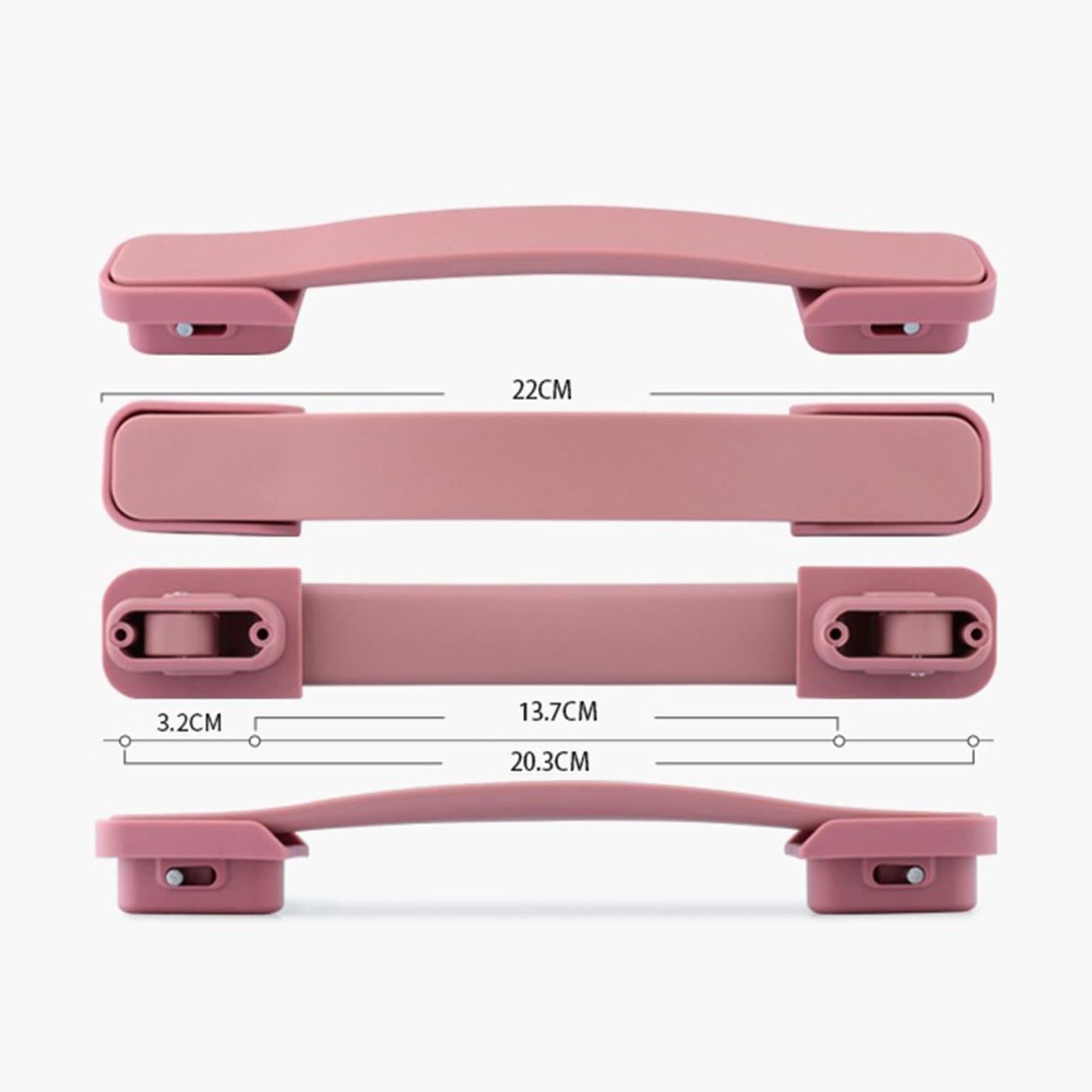 Suitcase Luggage Handle Wear Resistan Flexible Portable Carry Handles Rose Gold