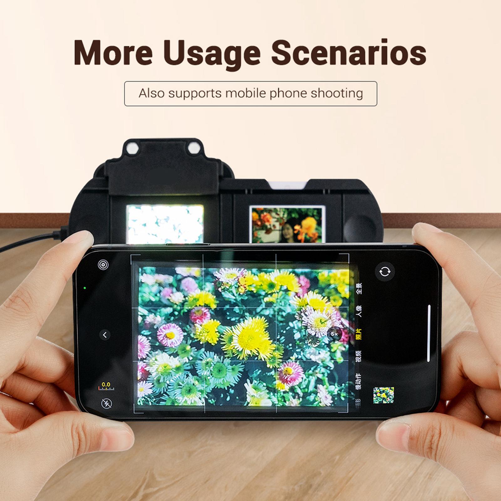 Negative Film Scanning LED Light Set 6500K Light Film Scanner Film Copying