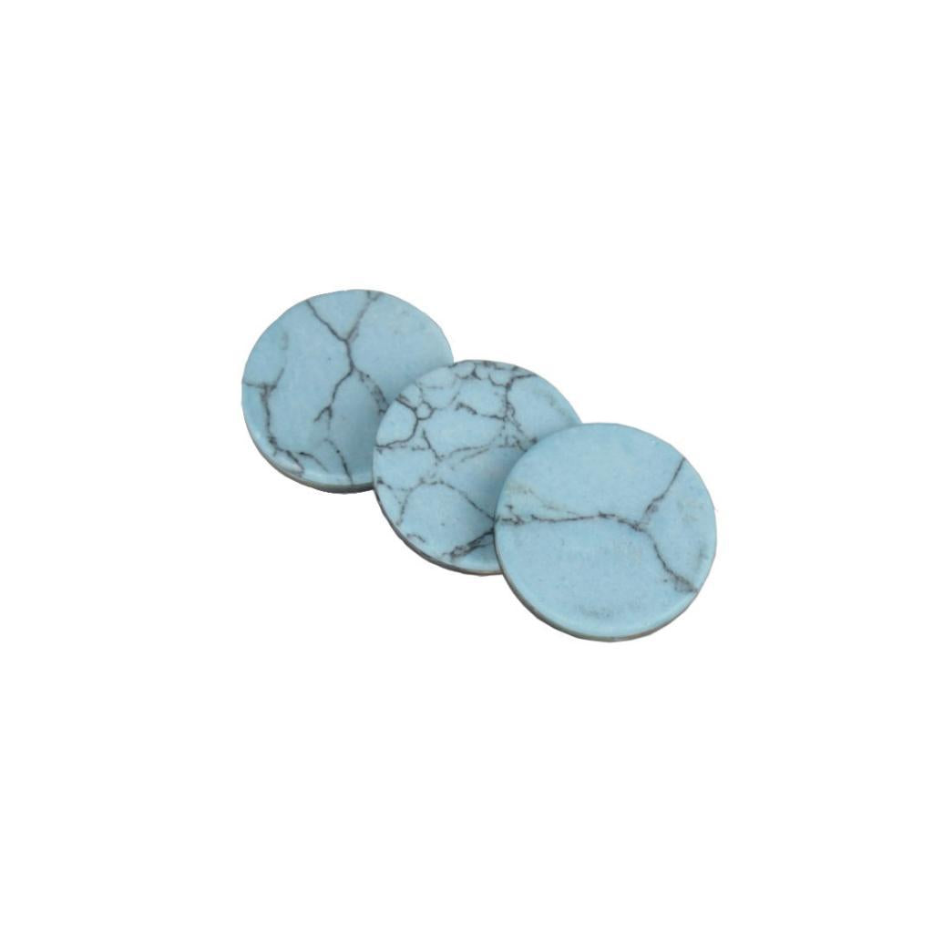 3 Pieces Shell Finger Buttons for Trumpet Repairing Tools
