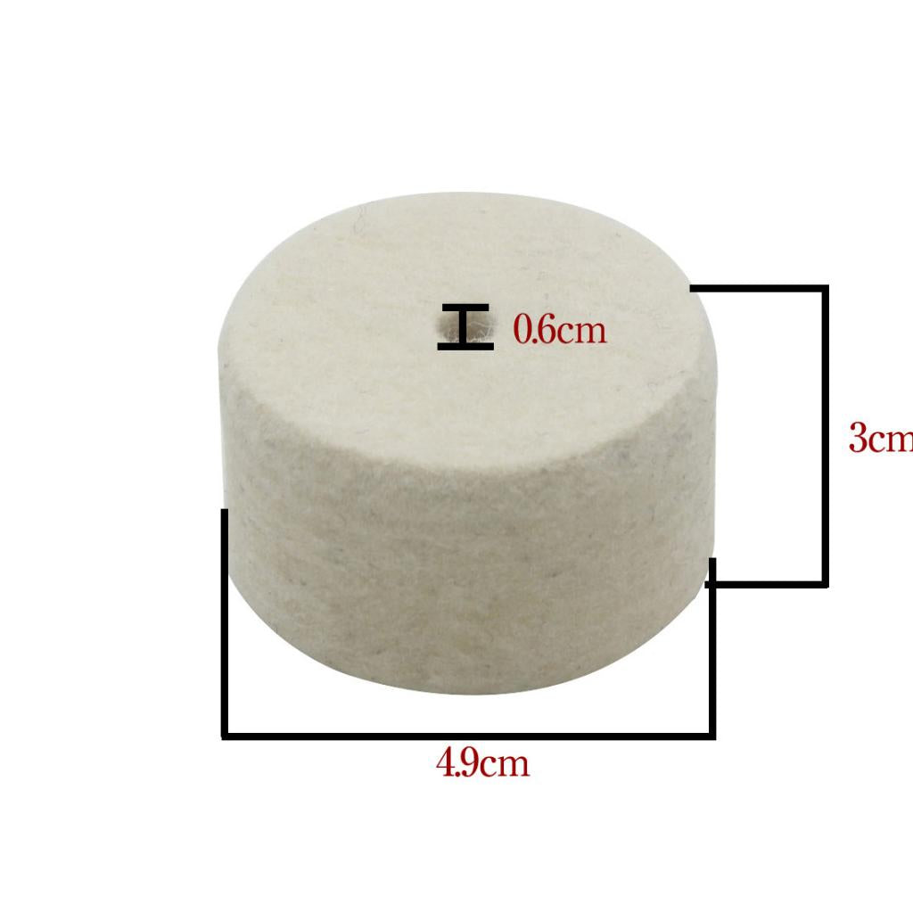 Drum Pedal Beater Hammer Head Felt Pad Percussion Drum Accessory