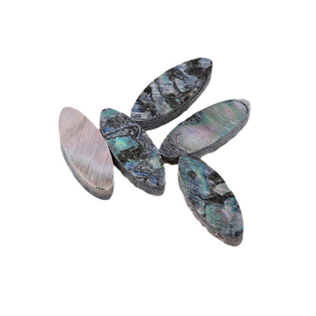 10 Pieces Oval Guitar Fretboard Dots Mandolin Fingerboard Maker Inlay Dot