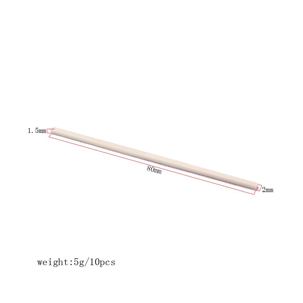 1 Pack Guitar Mandolin Bridge Saddle Nut Bone Blank Strips