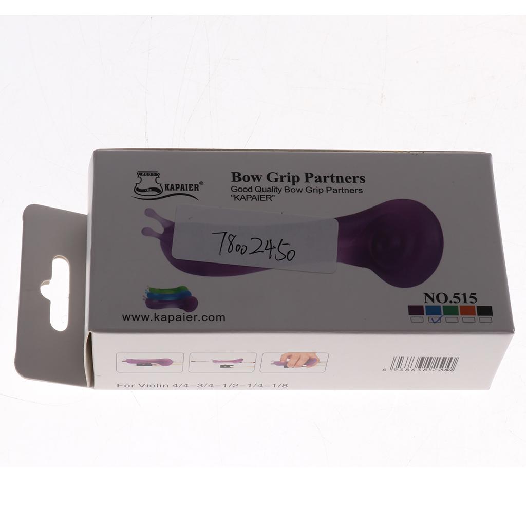 Violin Bow Buddy Bow Holder Violin Fiddle Teaching Aid Correct Blue