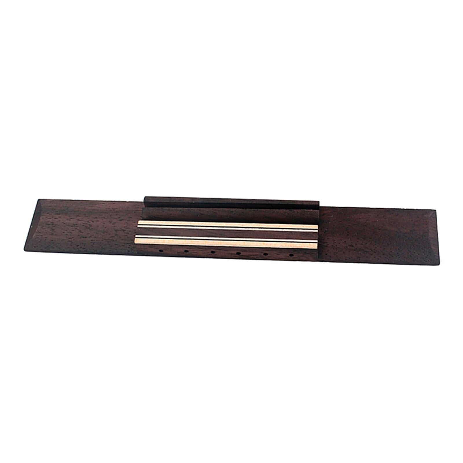 Rosewood Classical Guitar Bridge&Bone Saddle Nut for Guitar Accessory