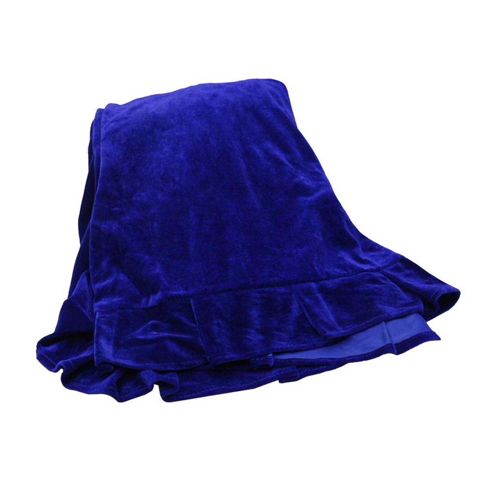 Piano Cover Cloth Piano Cover for Piano Parts Musical Accessories Blue