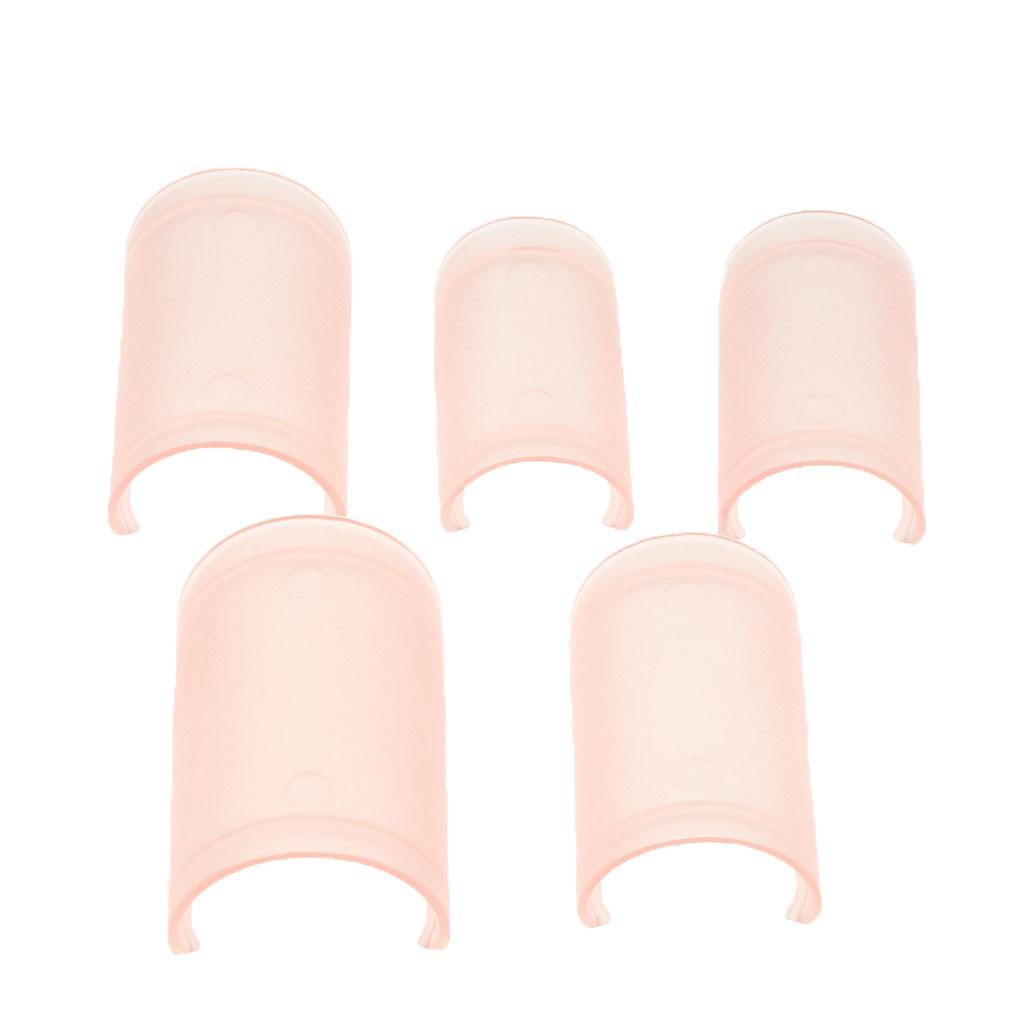 5 Pieces Dimo Protector Protective Cover for Bamboo Flute Parts Red