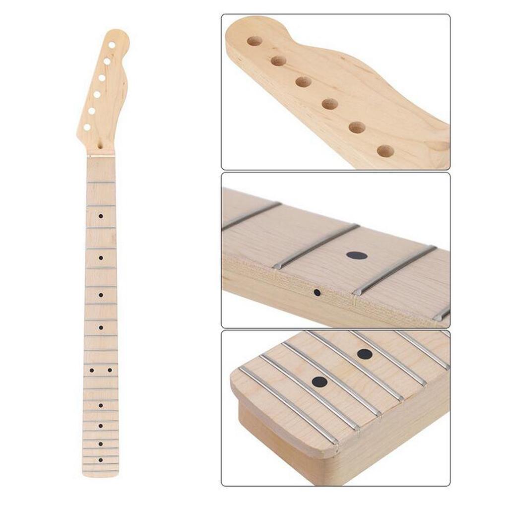 Maple Electric Guitar Neck 22 Fret Fingerboard Fretboard