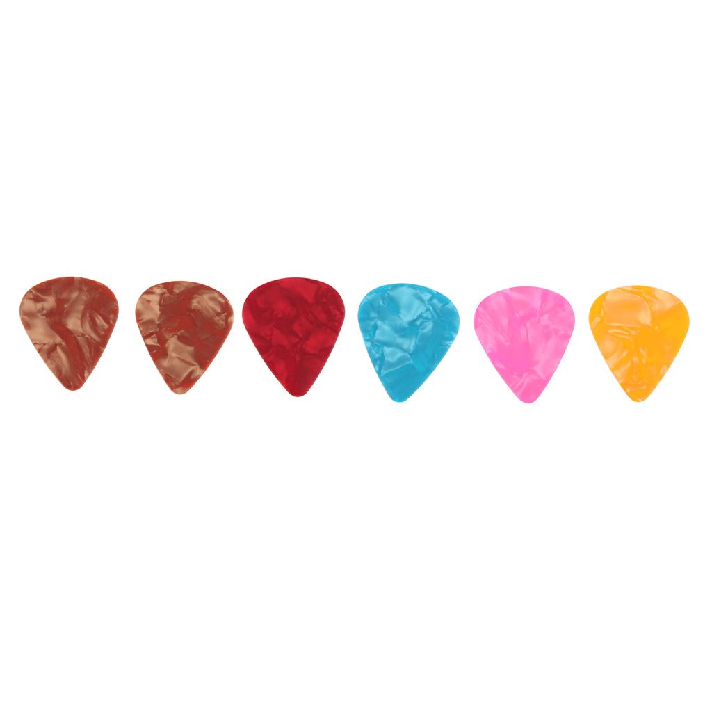 2 Pieces Plastic Guitar Pick Plectrum for Acoustic Electric Guitar 0.46mm