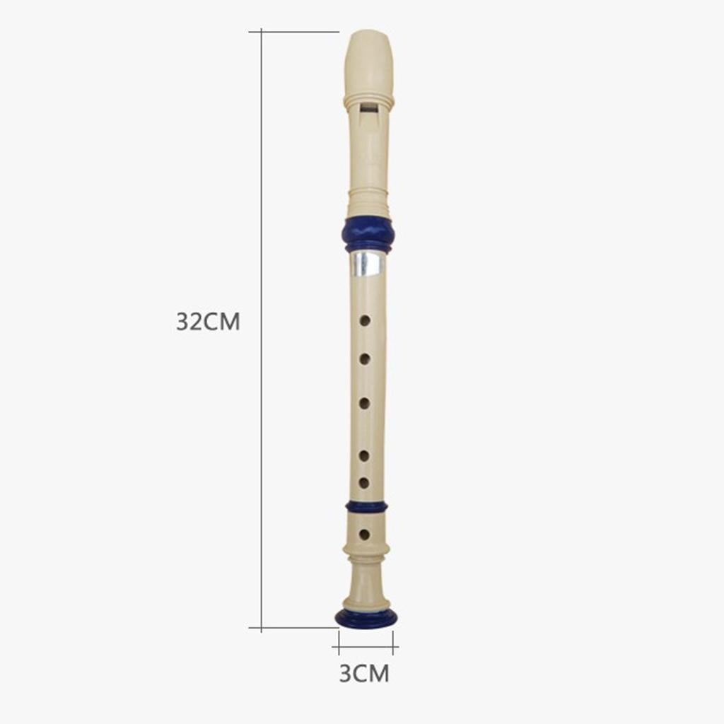 6 Hole Soprano Recorder Flute Clarinet for Student Beginners