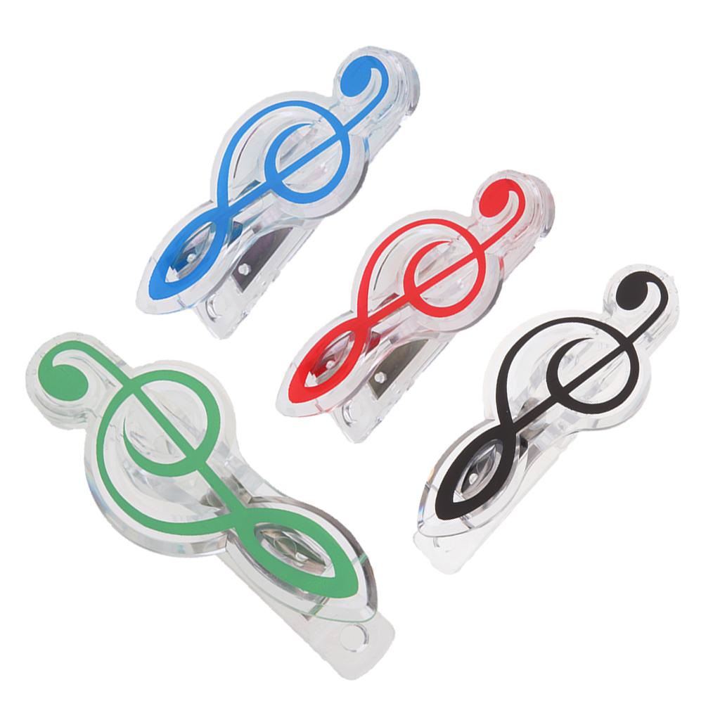 Music Clip Piano Book Page Clip for music Lovers Best Gift Black