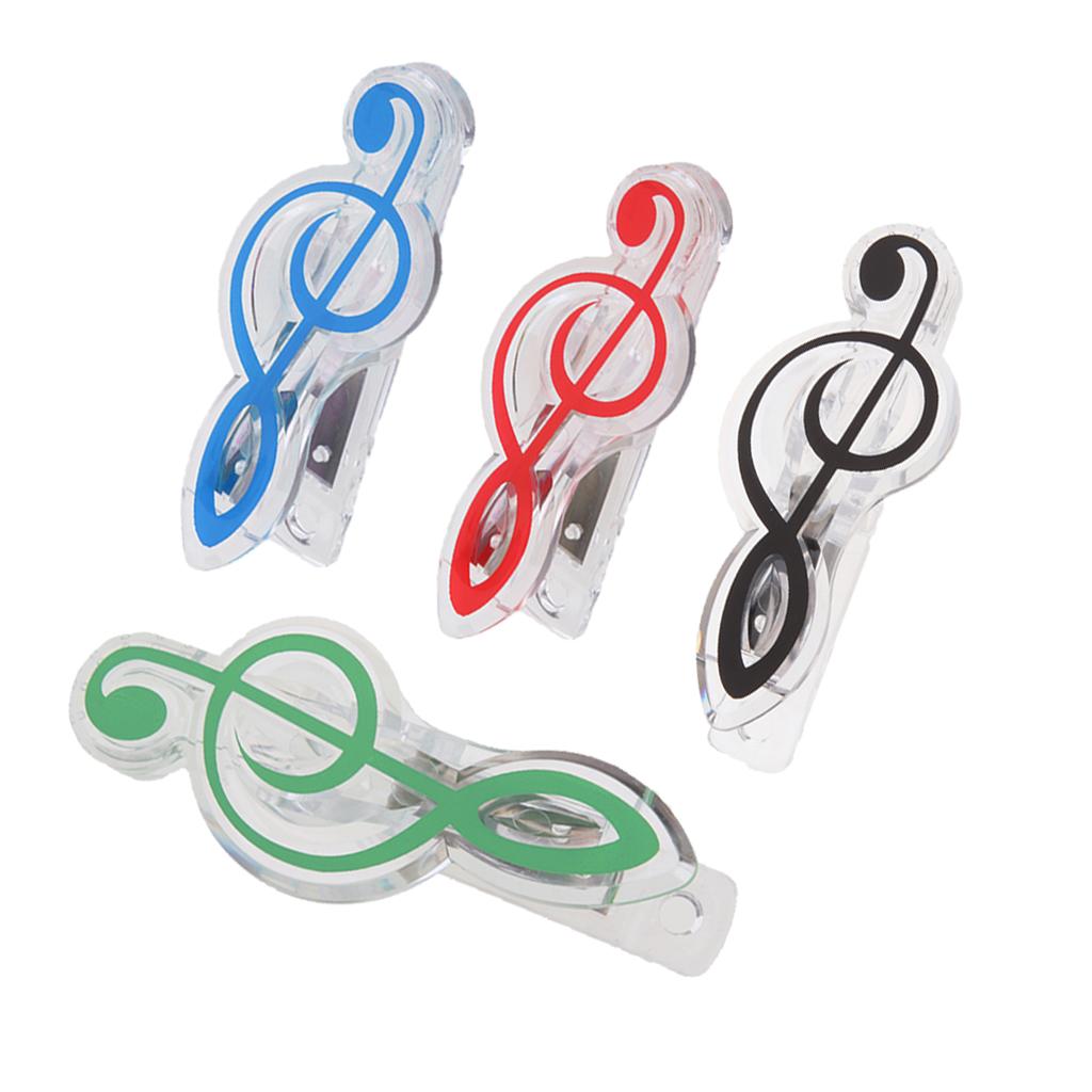 Music Clip Piano Book Page Clip for music Lovers Best Gift Black