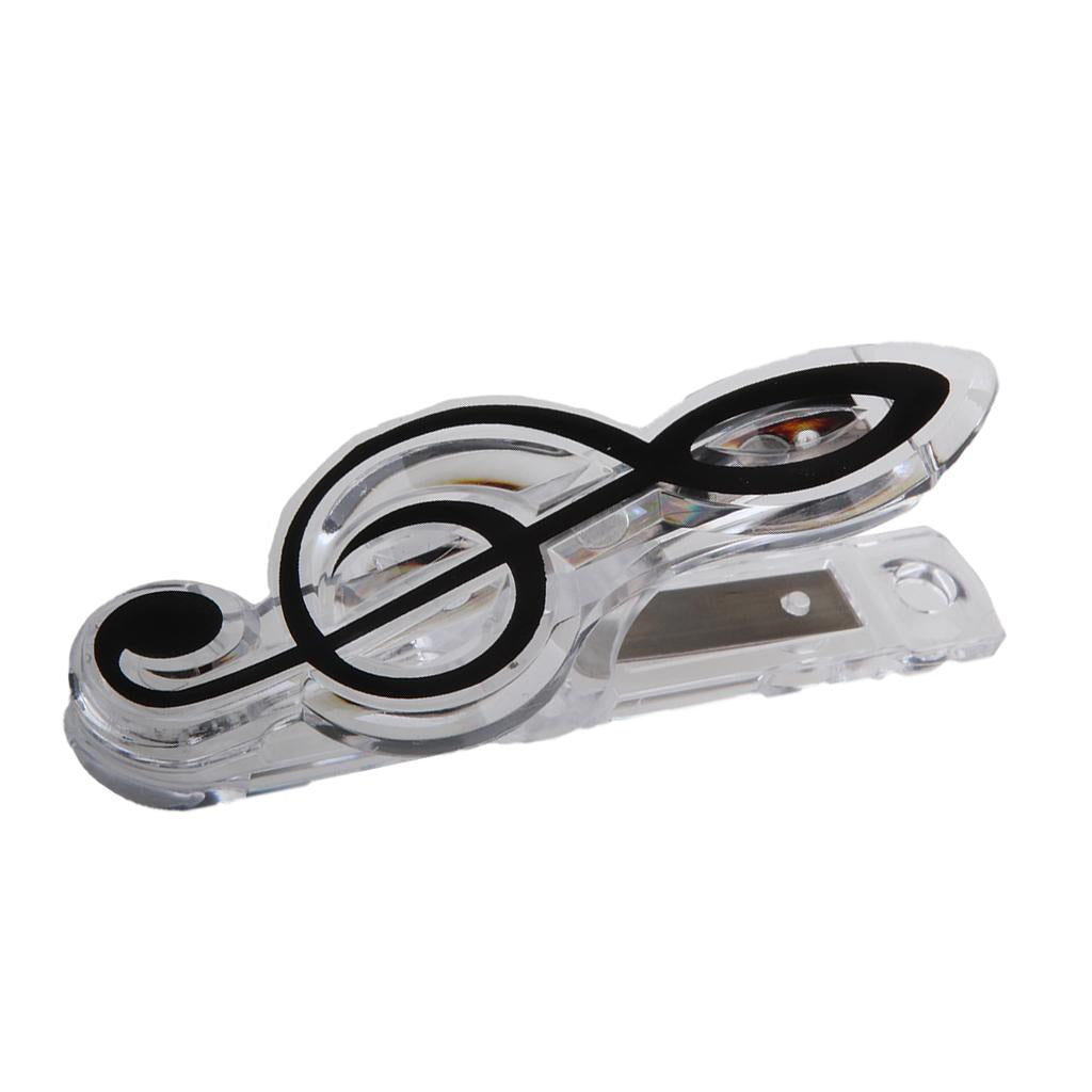 Music Clip Piano Book Page Clip for music Lovers Best Gift Black