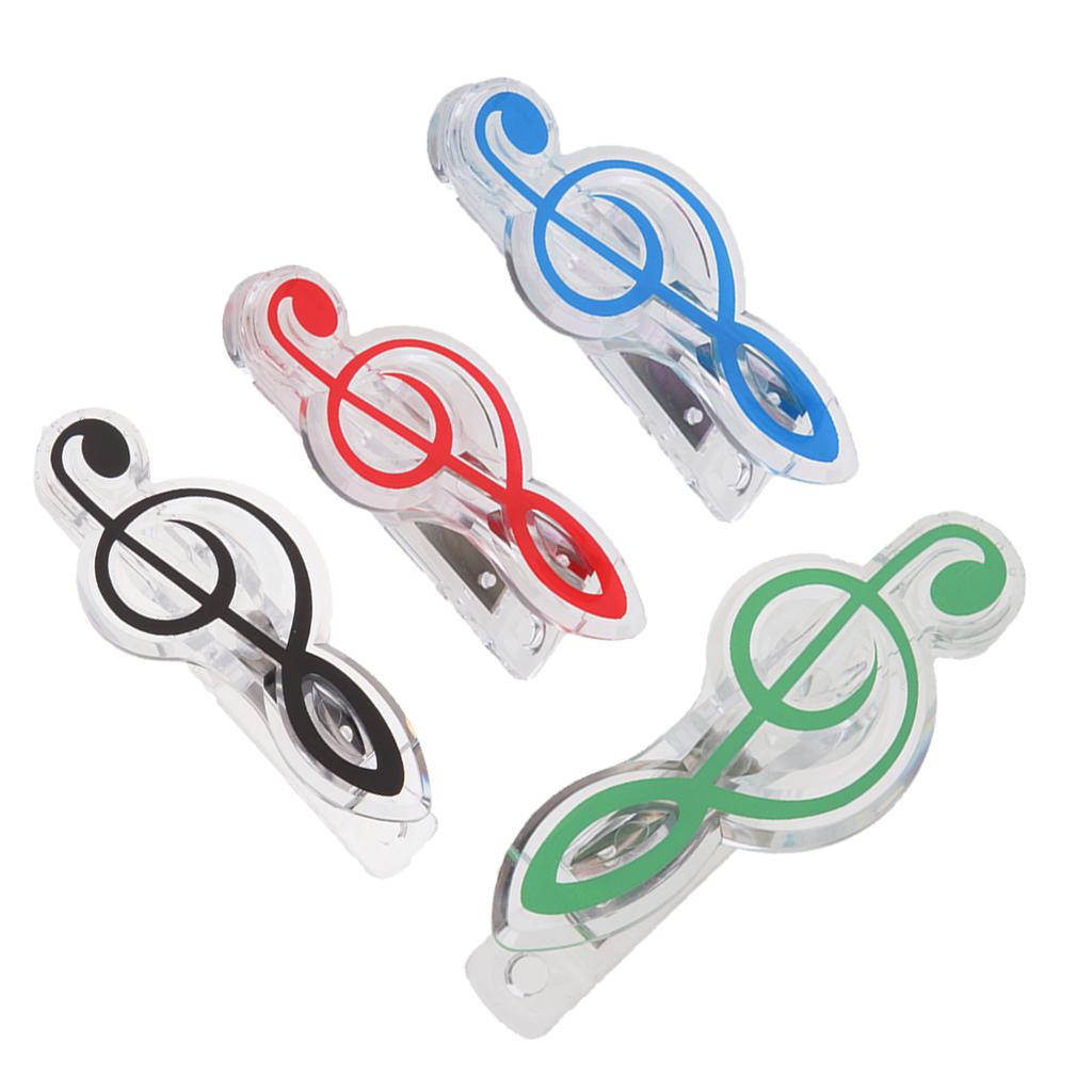 Music Clip Piano Book Page Clip for music Lovers Best Gift Black