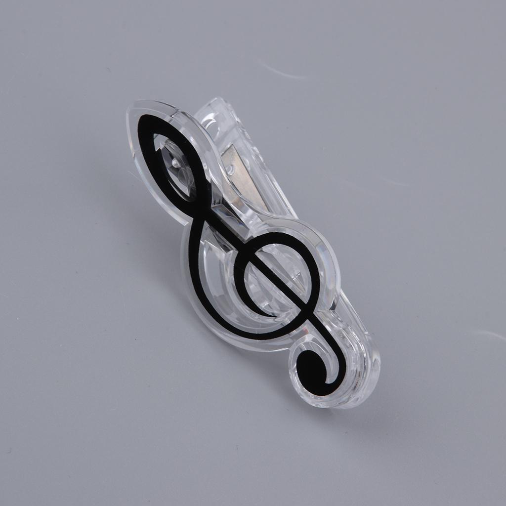 Music Clip Piano Book Page Clip for music Lovers Best Gift Black
