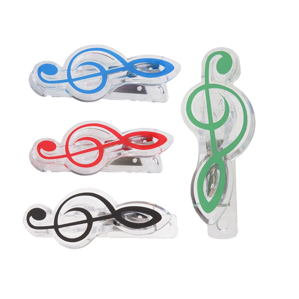 Music Clip Piano Book Page Clip for music Lovers Best Gift Black