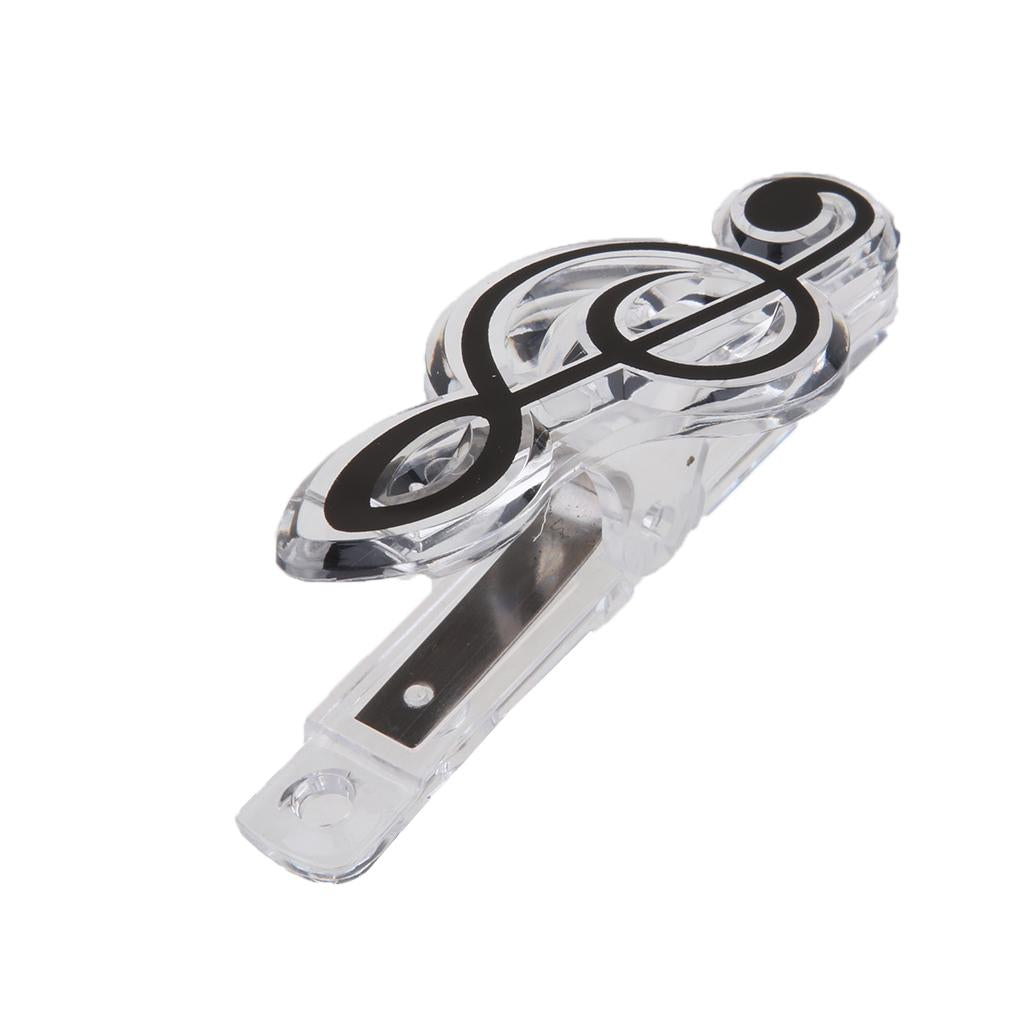 Music Clip Piano Book Page Clip for music Lovers Best Gift Black