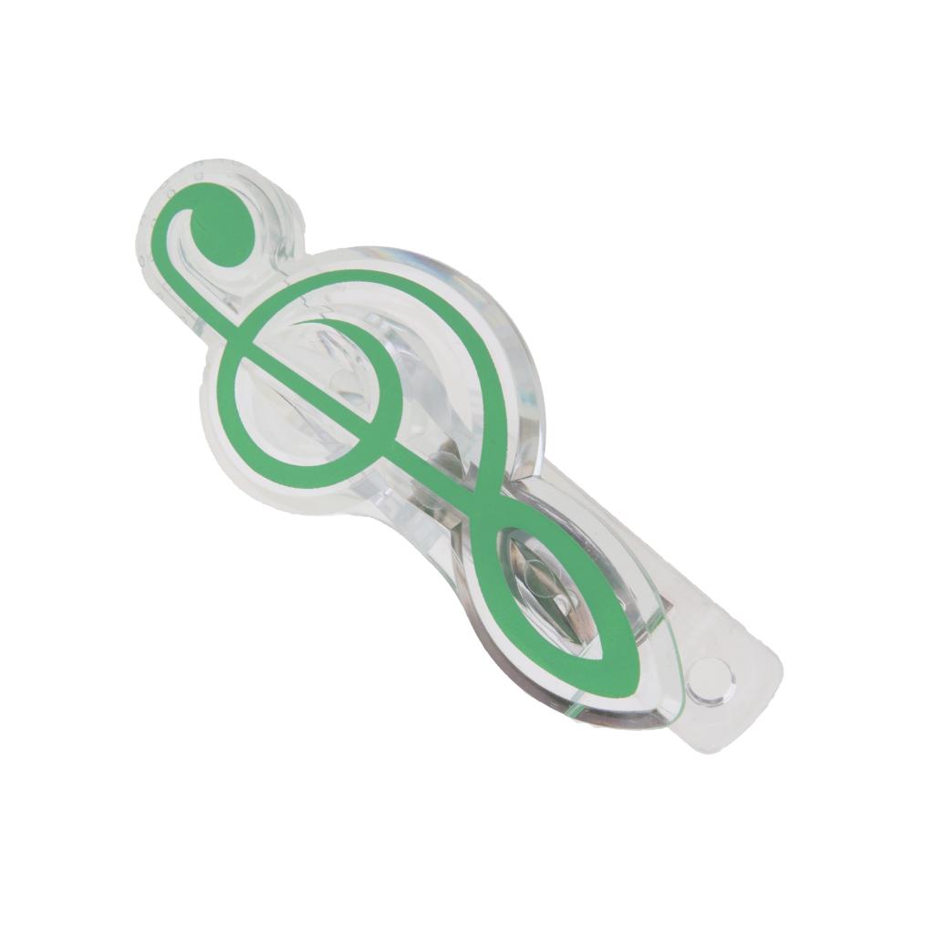 Music Clip Piano Book Page Clip for music Lovers Best Gift Green