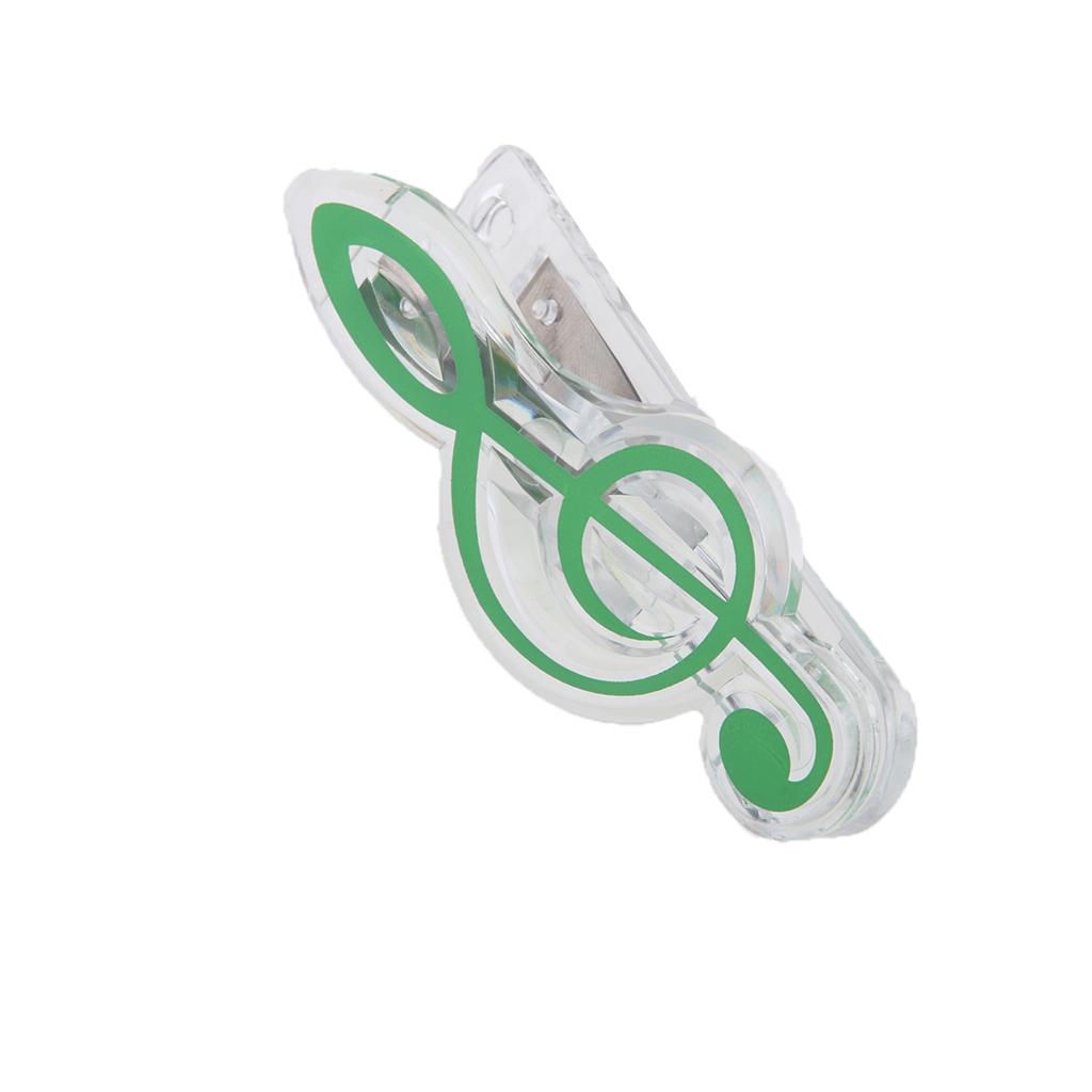 Music Clip Piano Book Page Clip for music Lovers Best Gift Green