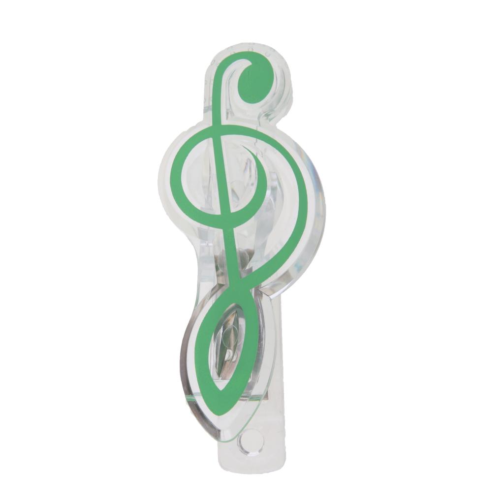 Music Clip Piano Book Page Clip for music Lovers Best Gift Green