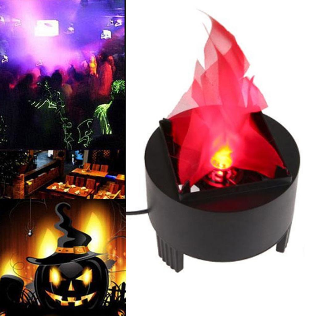 Mini LED Fake Flame Light 3D Effect Electronic Flame Lamp Party Club Decor
