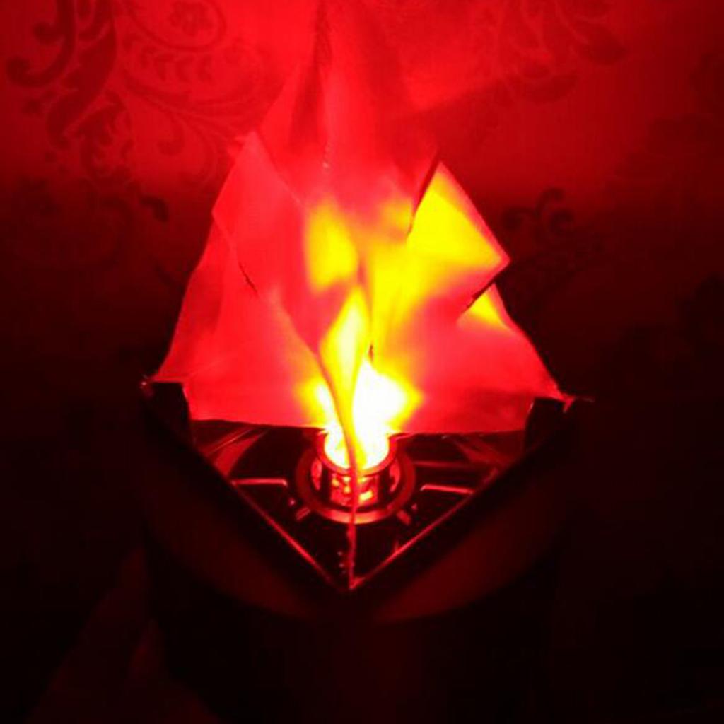 Artificial Fire Lamp LED Fake Flame Light Torch Light Fire Halloween Props