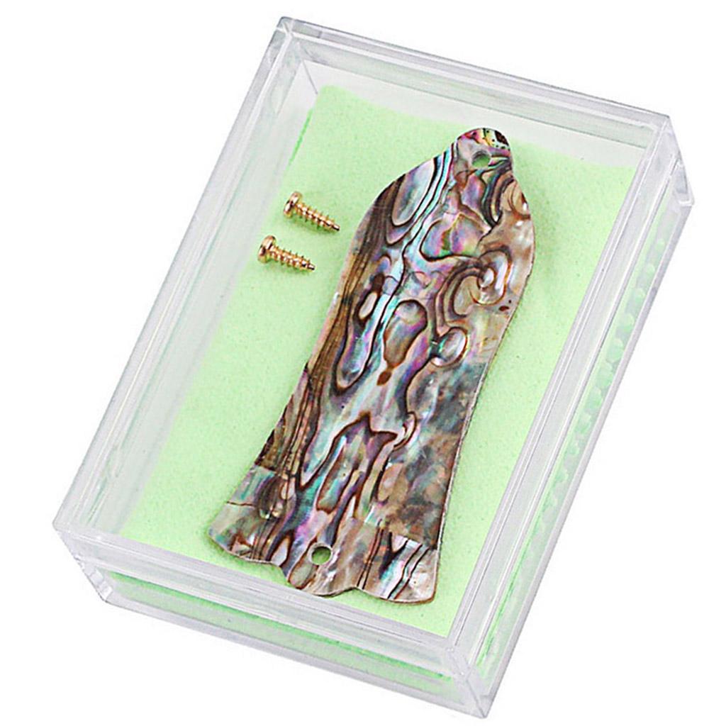 Shell Electric Guitar Replacement Truss Rod Cover with Mounting Screws