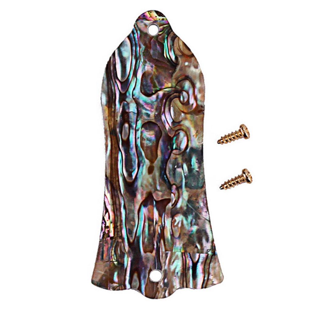 Shell Electric Guitar Replacement Truss Rod Cover with Mounting Screws