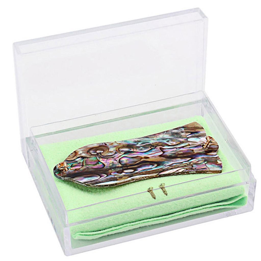 Shell Electric Guitar Replacement Truss Rod Cover with Mounting Screws