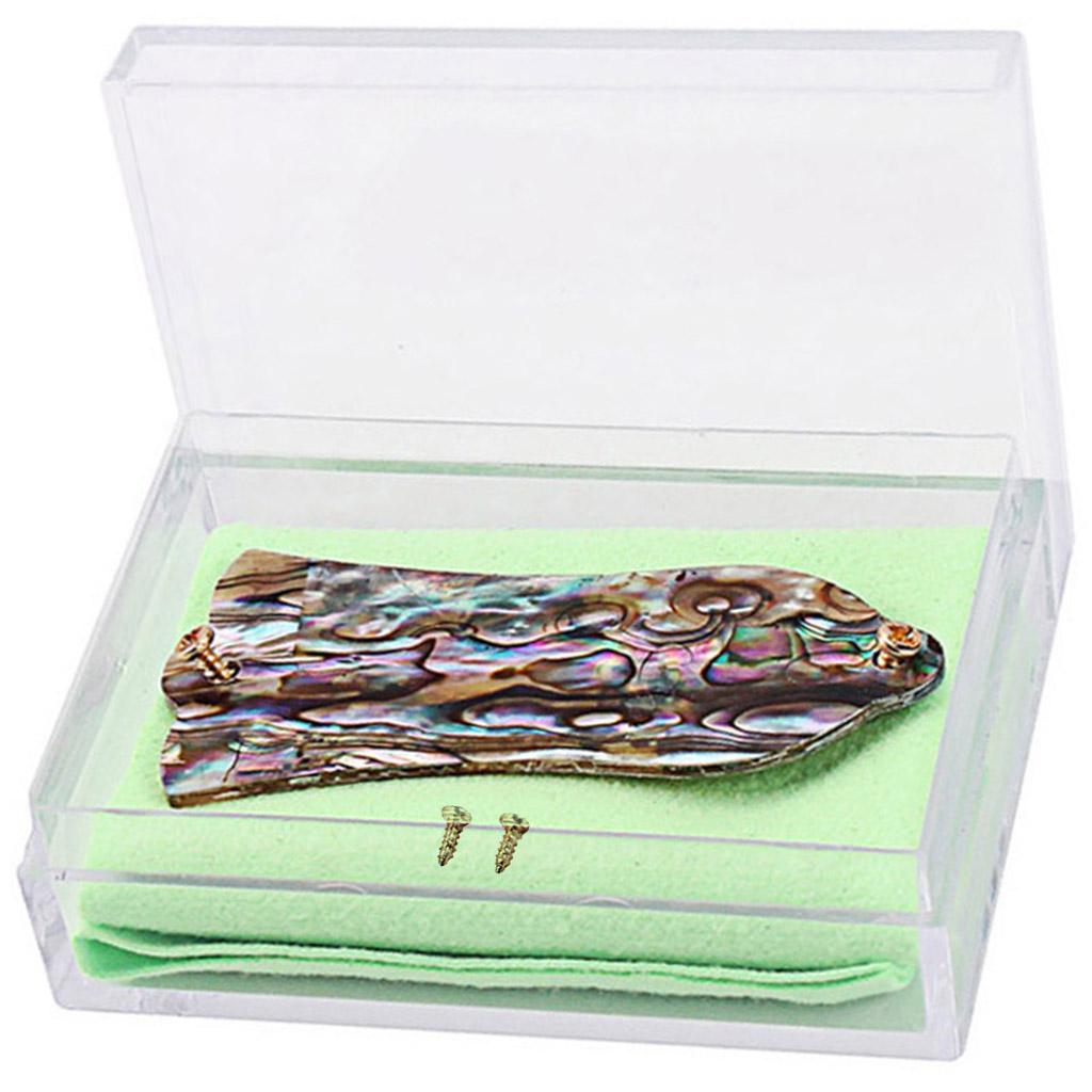 Shell Electric Guitar Replacement Truss Rod Cover with Mounting Screws