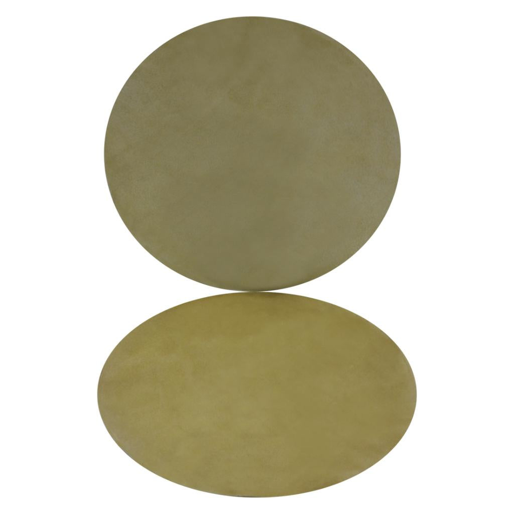 2Pcs Drum Leather Cover for African Drum Bongo Drum Konka Drum Buffalo Drum