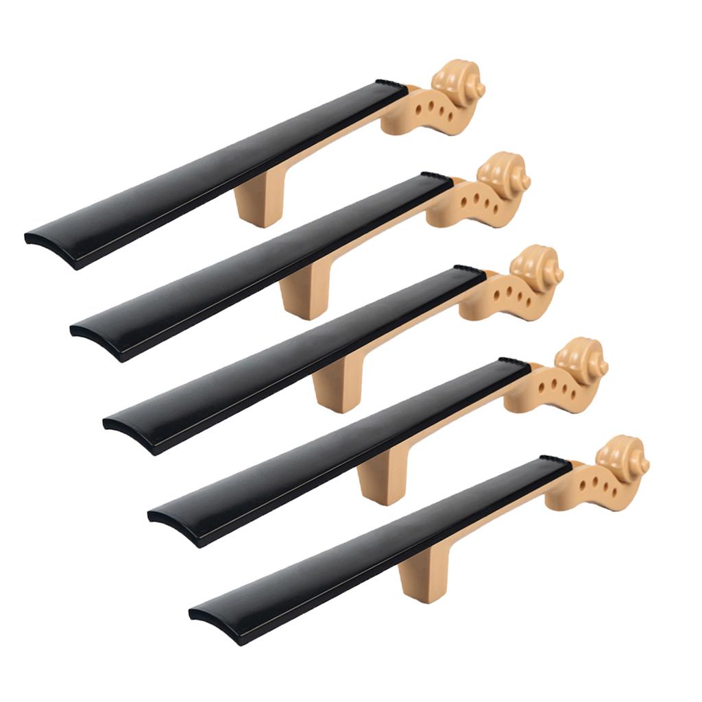 4/4 Size Plastic Violin Neck Fingerboard Fiddle Accessory