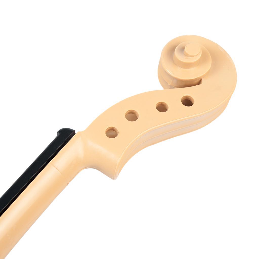 3/4 Size Plastic Violin Neck Fingerboard Fiddle Accessory