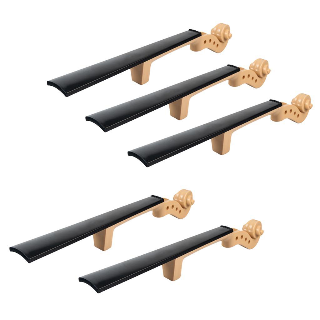 3/4 Size Plastic Violin Neck Fingerboard Fiddle Accessory