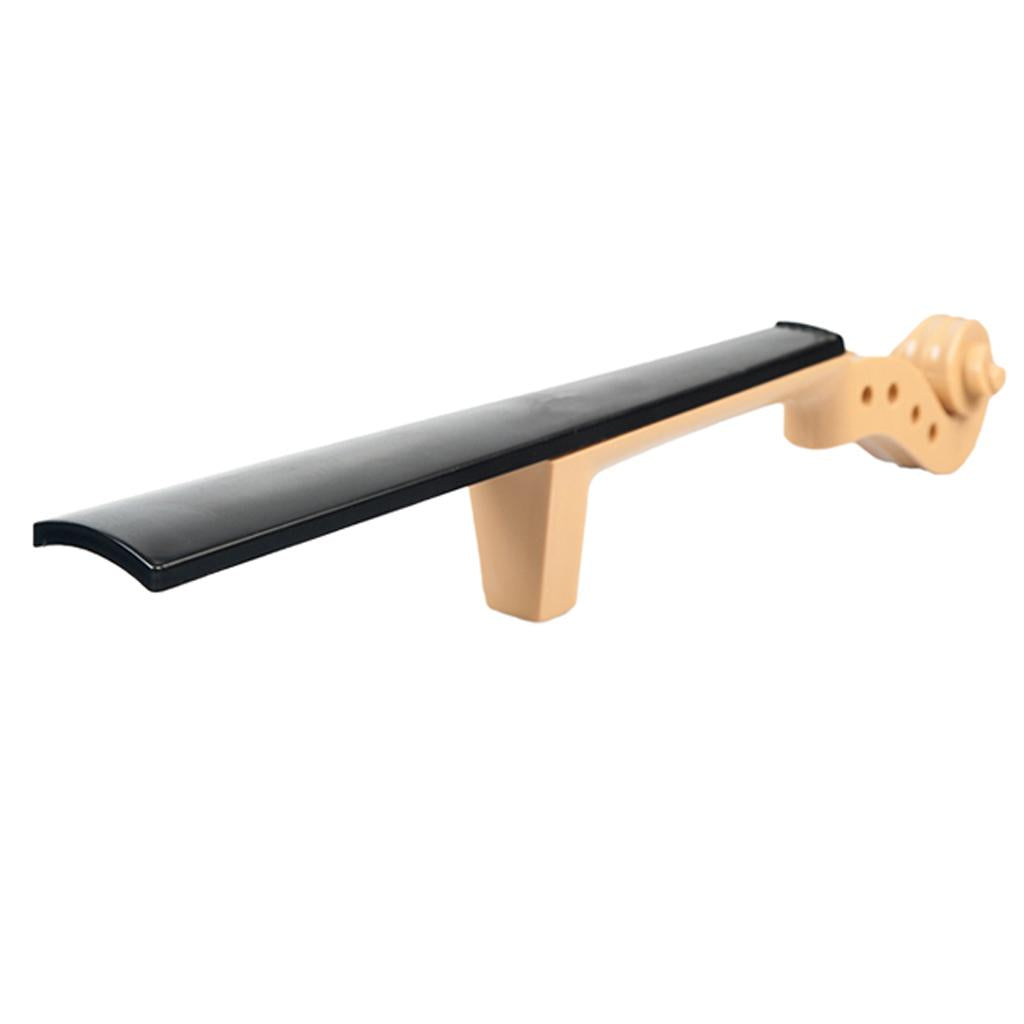 4/4 Size Plastic Violin Neck Fingerboard Fiddle DIY Kit