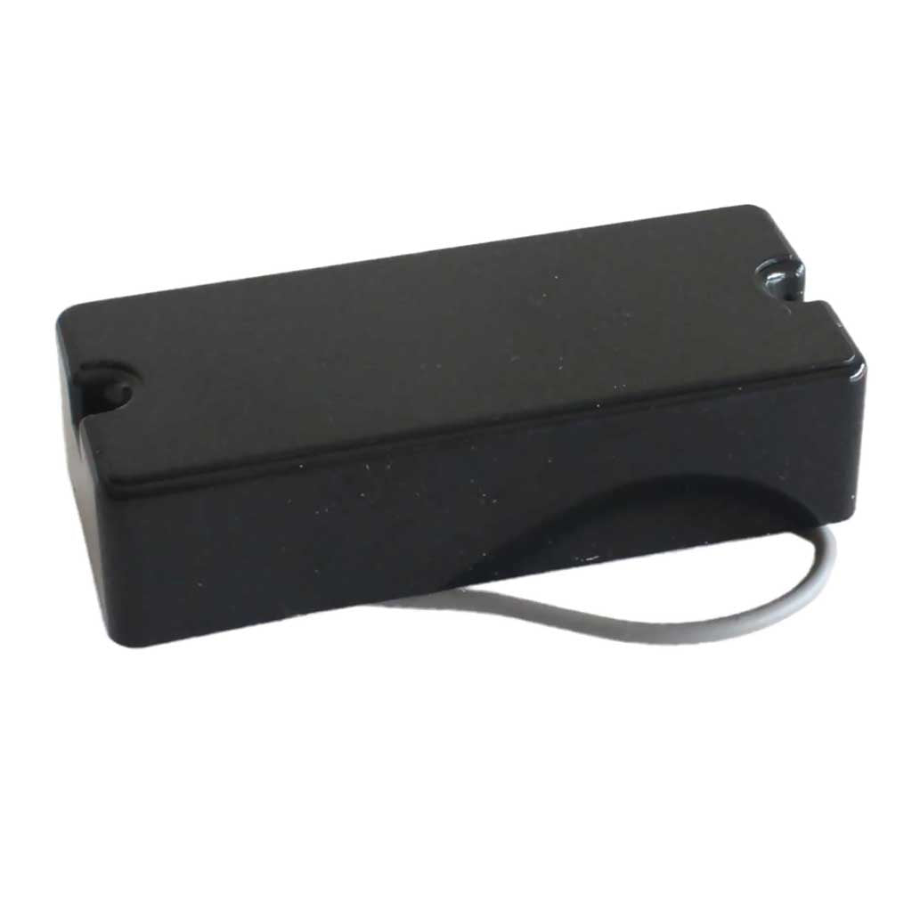 4 String Electric Bass Guitar Pickups Humbucker Bridge and Neck Set Black