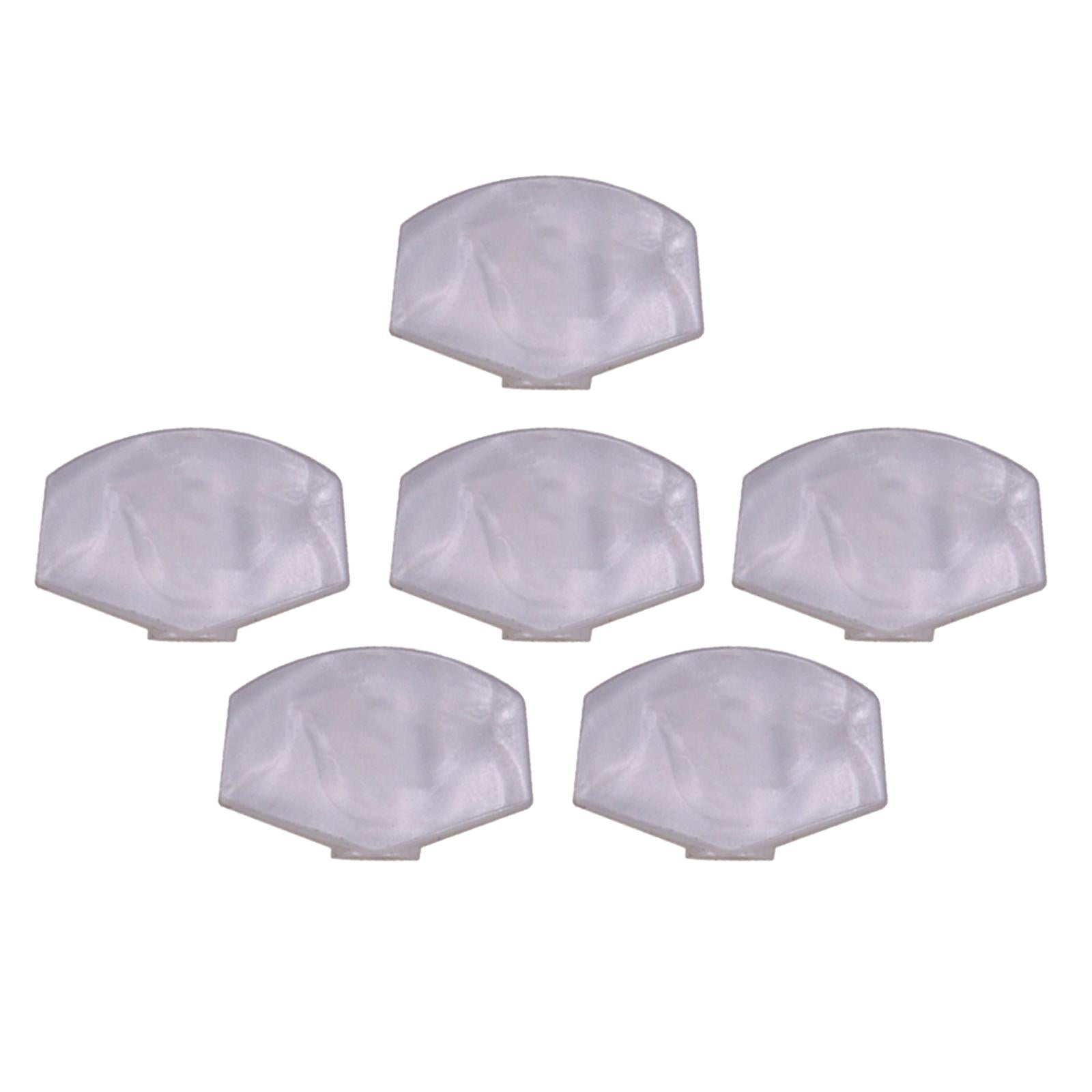 6Pcs Guitar Tuning Pegs keys Tuners Machine Heads Replacement Buttons Beige