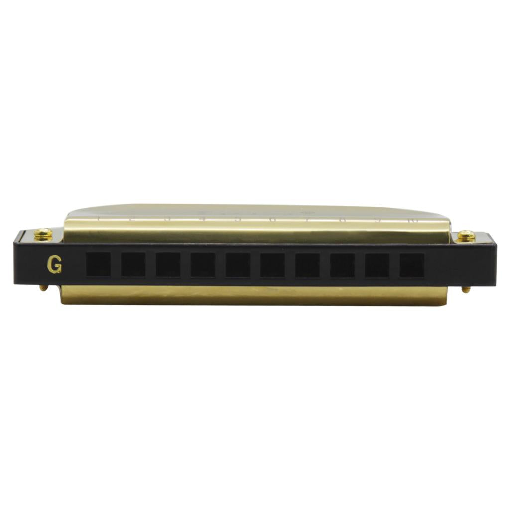 10 Hole 20 Tone G Adjustable ajor Diatonic Harmonica Mouth Organ Instrument
