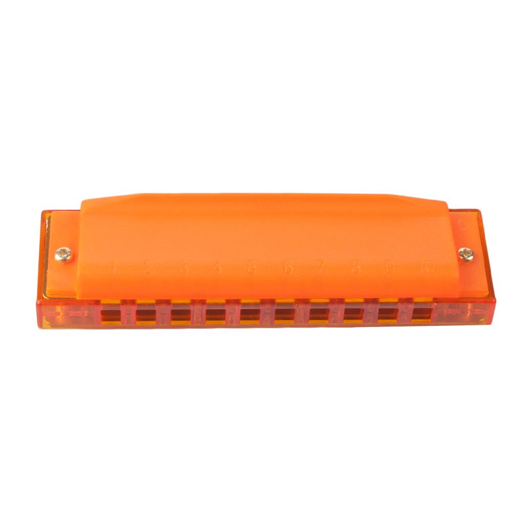 6Pieces 10 Hole C Key Harmonica Mouth Organ Musical Instrument Gift